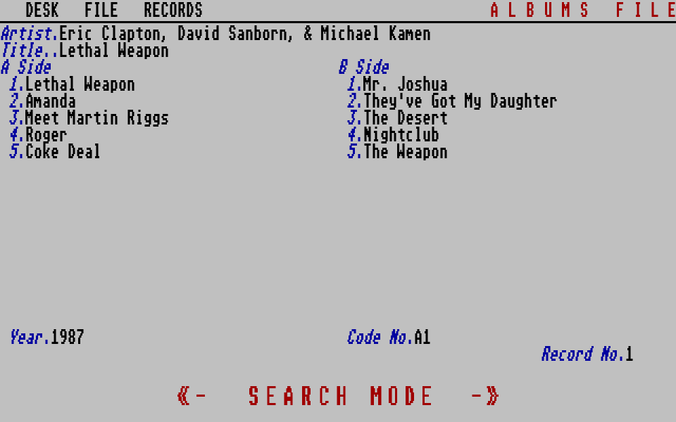 Entertainment Files atari screenshot